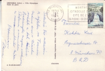 Grenoble  - F 1974 95 001 ●